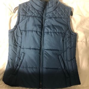 BONGO puffer vest- blue
